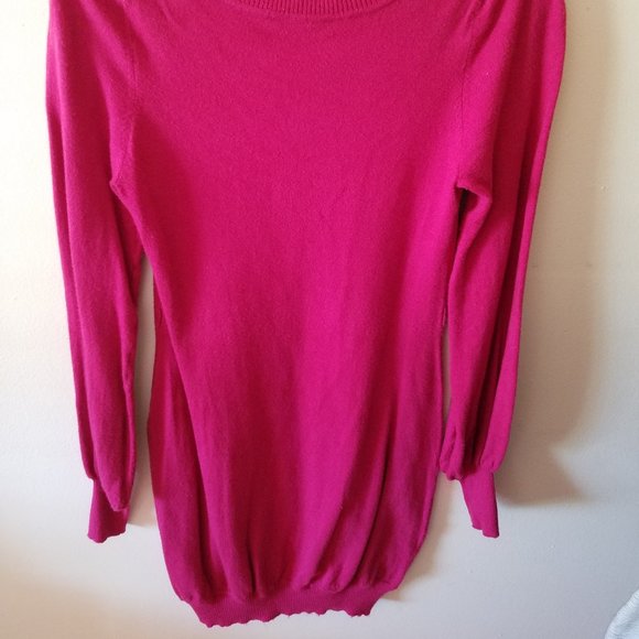 Hot Pink Bebe Tunic Dress - Picture 2 of 2